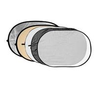 Godox 5 en 1 oro suave, plata, negro, blanco, translúcido 100x150 cm