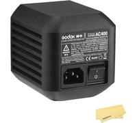 GODOX AC400 Adaptador de Corriente Alterna con Cable de Alimentación de 5 m, Compatible con los Modelos AD400Pro, AD400Pro II y AD400ProII, Así como con Flashpoint XPLOR400 Pro