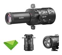 Godox AD-FP-19 Proyector con Lente de 19mm - Compatible con Godox AD200/AD300/AD400/AD600, Lente Óptica de Nivel Studio para Proyección GOBO, Accesorio para Fotografía Creativa de Retrato