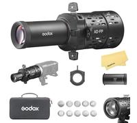 Godox AD-FP-19° Proyector Flash AD-FP 19 para Flashes Speedlite con Montura-Godox,con 4 Palas Obturación Integradas,Rotación 360°,Montura EF,Compatible con GodoxAD300 Pro/AD300 Pro II/AD400 Pro II
