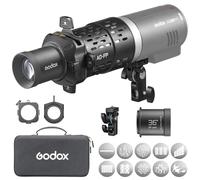 Godox AD-FP-36 Proyector Flash Accesorio de Proyección Snoot Light Accesorios para Objetivos Foco Fotográfico Equipado con 3 Lentes ópticas 10 Gobos para Crear Diferentes Formas de Fotografía Luz
