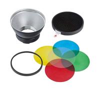 Godox AD-R14 Reflector estándar con kit de filtro para GODOX AD300 Pro Monolight (Godox Mount)