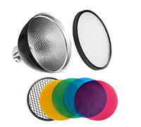 Godox ad-s2 Reflector de luz estándar con Suave difusor y AD-S11 Witstro Speedlite Flash Accesorios para Godox AD200 AD360 AD360II Flashes