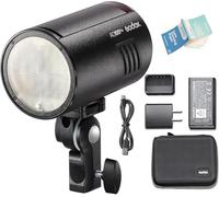 Godox AD100Pro AD100 Pro 100W Pocket Flash | 2.4G Inalámbrico,HSS 2500mAh Li-Ion Battery,360 Full-Power Flashe Compatible con Nikon Canon Sony Fujifilm Olympus Panasonic