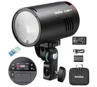 Godox AD100Pro II AD100 ProII 100W Pocket Flash | 2.4G Inalámbrico,HSS 2850mAh Li-Ion Battery,360 Full-Power Flashe Compatible con Nikon Canon Sony Fujifilm Olympus Panasonic