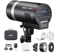 GODOX AD300 Pro II AD300Pro II Flash para Cámara,AD300PROII 300Ws Flash TTL 2.4G 1/8000 HSS,Luz de Modelado Bicolor de 12W,Flash para Exteriores para Canon,Sony,Nikon,Fuji,Olympus,Panasonic