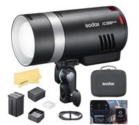 GODOX AD300 Pro II AD300Pro II Flash para Exteriores 2.4G TTL1/8000 HSS 300W,Batería 14.4V/2600mAh,Ciclo de Reciclaje 0.01-1.5s,1.2kg,16 Grupos de Color,para Canon Sony Nikon Fuji Olympus Panasonic