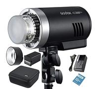 Godox AD300Pro Outdoor Flash, 300w 2.4G TTL Flash Strobe Speedlite, 1/8000 HSS, 320 Full Power Pop, 5600±100K Stable Color, 12W Modeling Lamp, 0.01-1.5s Recycle Time(AD300Pro)