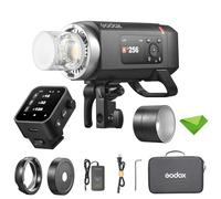 Godox AD400 Pro II Flash de 400 W con Disparador X3-L para Leica, GN72, lámpara de Modelado Bicolor de 30 W, Flash de máxima Potencia de 460 W, 0,01-1 s, HSS 1/8000, luz estroboscópica