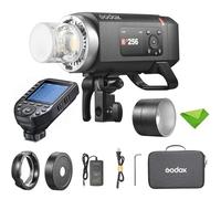 Godox AD400 Pro II Flash de 400 W con Disparador Xpro IIF para Fujifilm, GN72, lámpara de Modelado Bicolor de 30 W, Potencia máxima de 460 W, Tiempo de Recarga de 0,01-1 s, HSS de 1/8000