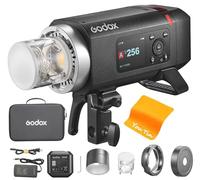 GODOX AD400 Pro II TTL - Flash para cámara (400 W, adaptador de Bowens Speedlight 2,4 G inalámbrico x HSS 1/8000s, 0,01-1s tiempo de carga, 30 W, luz de ajuste LED bicolor, Godox AD400PRO II, flash