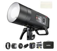 Godox AD400ProII, Flash Portátil 400Ws, TTL, GN72, Sistema Inalámbrico 2,4 GHz X, Lámpara de Modelado Bicolor 30W, HSS 1/8000 s, Reciclaje 0,01-1 s, Duración Flash 1/27770 s, Indicadores de 16 Colores