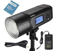 Godox AD600Pro AD600 Pro 600Ws TTL HSS Outdoor Flash con Li-on Battery Incorporado 2.4G Inalámbrico X System Dos Modos de Suministro de Energía para Canon, Nikon, Sony, FUJIFILM, Olympus, Panasonic