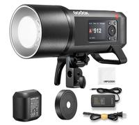 Godox AD600PRO II AD600PROII Flash TTL 600Ws GN87 0.01-0.9s Recycle Time | 2.4G 1/8000 HSS 40W Luz LED,Sincronización One-Tap con X3 Trigger 40W Luz de Modelado de Color Dual