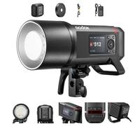 Godox AD600Pro II Luz estroboscópica para exteriores 600Ws 2.4 GHz TTL inalámbrico flash de cámara Speedlite Pantalla TFT para control a bordo Potente batería Li-ion 1/8000s HSS 0.01-0.9s Tiempo de re