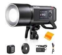 Godox AD600ProII - Flash de 600 WS, 2,4 G TTL, 1/8000s HSS, GN87, 40 W, 2800 K-6000 K, 0,01-0,9 s, recarga rápida, batería de litio 2600 mAh