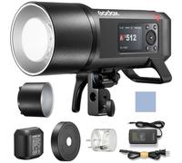 Godox AD600ProII Flash para Exteriores, 600W TTL Flash inalámbrico | 360 disparos, 1/8000 s HSS, tiempo de recarga de 0.01-0.09 s, 5800 ± 200 K, montura Godox, con adaptador para montura Bowens