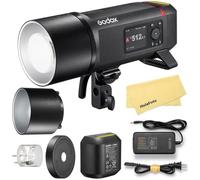 GODOX AD800 Pro AD800Pro 800Ws Flash Estroboscópico Exteriores,2.4G TTL 1/8000 HSS,Tiempo Reciclaje 0.01-1.5s,300 Disparos a Máxima Potencia para Canon,Sony,Nikon,Fuji,Olympus,Panasonic,Pentax,Leica