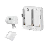 Godox Adaptador de batería ML-NPA NP-F para luces LED ML150Bi y ML80Bi | Adaptador de batería dual NP-F para ML150Bi y ML80Bi, lo que permite alimentación sin cables para estudio