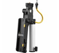 Godox AK-B01 - Empuñadura de batería para ML60IIBi ML100Bi ML100R Luz de vídeo LED, mango de batería dual NP-F, solución de energía portátil para disparos al aire libre, baterías no incluidas