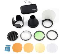 Godox AK-R1 - Kit de accesorios para flash de bolsillo para Godox H200R cabeza de flash redonda AD200 V1-S V1-C V1-N V1-F AD100Pro