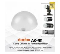 Godox AK-R11 Difusor Esférico Magnético Para V1 AD100Pro H200R V100