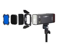 Godox Barndoor Kit Para AD200ProII Speedlite Flash cabeza
