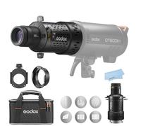 Godox BFP Accesorio de Proyección para Flash y Speedlite con Montura Bowens, Snoot Óptico 360° con Montura EF, Compatible con AD600Pro II, AD600 Pro, AD400Pro, AD1200Pro, SK400, SK400II y MS300