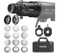 GODOX BFP - Proyector de luz estroboscópica para DP400IIIV DP600IIIV QT400III QT600III SK400II SK400IIV MS300 AD600Pro y montaje GODOX AD300Pro (BFP KIT1)