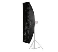 Godox - Caja de Burbujas Rectangular (40 x 180 cm, con Rejilla de Nido de Abeja para Flash de Estudio