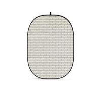 Godox CBA-WB - TelÃ³n de fondo plegable - Pared de ladrillo NÂº 1