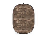 Godox CBA-WB - TelÃ³n de fondo plegable - Pared de ladrillo NÂº 13