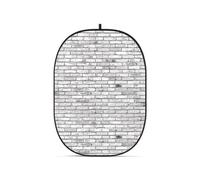 Godox CBA-WB - TelÃ³n de fondo plegable - Pared de ladrillo NÂº 4