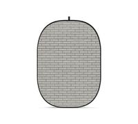 Godox CBA-WB - TelÃ³n de fondo plegable - Pared de ladrillo No. 12