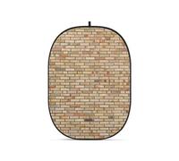 Godox CBA-WB - TelÃ³n de fondo plegable - Pared de ladrillo No. 9