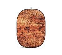 Godox CBA-WR - TelÃ³n de fondo plegable - Pared oxidada No. 9