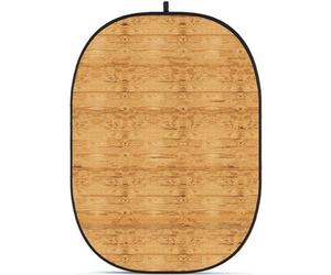 Godox CBA-WW - Telón de fondo plegable - Pared de madera Nº 2