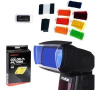 Godox CF-07 Kit de filtros universales Speedlite de 7 colores para fotografía con flash