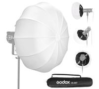 GODOX CS-85T 85 cm/33,5 Pulgadas Softbox Tipo Linterna Softboxes Tipo Linterna con Montura Bowens Fotografía para GODOX SL60W M300 LA150 LA200 Luz LED para Vídeo for NEEWER CB60B CB150W Aputure Light