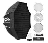 Godox EazyFlow Octa - Softbox octogonal de liberación rápida de 150 cm, octabox de configuración rápida de 59 pulgadas con soporte Bowens, caja suave plegable con bolsa de transporte para estudio