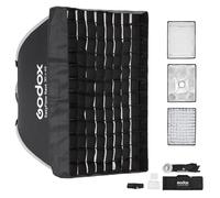 Godox EazyFlow Quick-Release Softbox, Foltbare Octabox Quick Setup, Bowens Mount Soft Box mit Diffusoren Honeycomb Grid für Studio Streaming Fotografía (Rect 60x90cm)