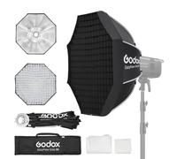 Godox EazyFlow - Softbox octogonal de 88.9 cm con funda de transporte de | Softbox octogonal de 90 cm, fácil de instalar, octabox para Bowens Mount COB luces para Profoto para Broncolor para Godox