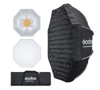 Godox EazyFlow - Softbox octogonal plegable de 65 cm | Difusor de luz Bowens de liberación rápida, caja de luz suave portátil para AD300Pro y flash de estudio