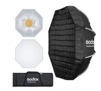 Godox EazyFlow - Softbox octogonal plegable de 65 cm | Difusor de luz Bowens de liberación rápida, caja de luz suave portátil para AD300Pro y flash de estudio
