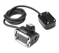 Godox EC200 II Extension Flash Head Adapter para Godox AD200 Pro II con Cable de 2 Metros, inclinación hacia Arriba de 90°, Zapata fría con Rosca 1/4"-20