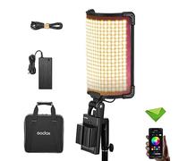 Godox FH50Bi Luz LED de Mano Flexible con Kit de Mano ML-AK, Bicolor 2800K~6500K CRI≥97 TLCI≥97, Efecto de Luces 11 FX, Control inalámbrico/App 2.4G, luz LED para Youtube, transmisión en Vivo, Vlog