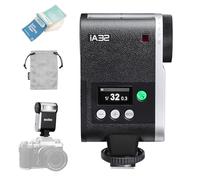 GODOX Flash de cámara iA32 Mini iFlash, GN15, 2.5s reciclaje, S1/S2 óptico, 8 niveles potencia, Speedlite Sony, Canon, Nikon, Fuji, Olympus