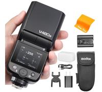GODOX Flash V480N V480-N V480 N TTL para cámara, pantalla táctil con difusor, GN50 2,4 GHz HSS 1/8000s Speedlite, bombilla LED de 5300 K ± 300 K, 7,2 V/2200 mAh, flash Godox para cámaras Nikon