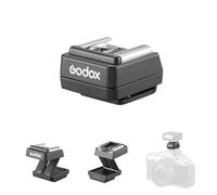 Godox FS-R Elevador de Zapata Hot Shoe para Flash de Contacto Único (IM30/IM20/IM22) - Soporte de Flash Plegable con Ajuste de Inclinación, Borde no Bloqueado, Diseño Compacto para Iluminación