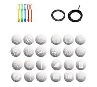 Godox GOBO Set SA-09-001, SA-09-002, SA-09-003, SA-09-004 Kit con GOBO Set Holder SA-10 Kit para Godox S30, S60 Focusing LED Video Light con USB LED